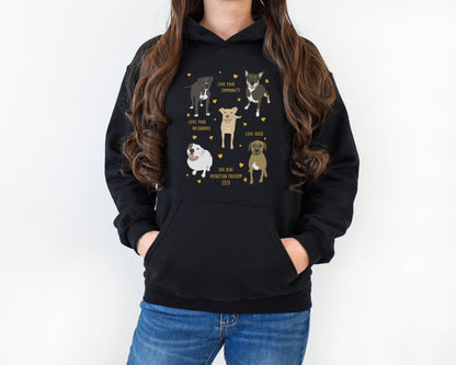 Hooded Sweatshirt | FUNDRAISER | Dog Aide | Operation Freedom 2026 - Detezi Designs-17208469919254184378