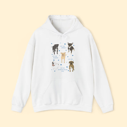 Hooded Sweatshirt | FUNDRAISER | Dog Aide | Operation Freedom 2026 - Detezi Designs-80756193021946536155