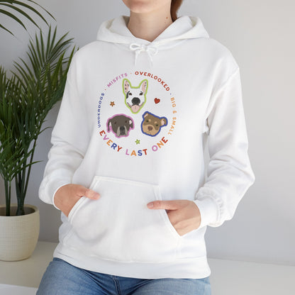 Hooded Sweatshirt | FUNDRAISER | Every Last One - Detezi Designs - 43376981613660683560