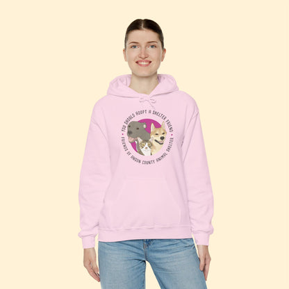 Hooded Sweatshirt | FUNDRAISER | Friends of Anson County Animal Shelter - Detezi Designs - 30903307166729680390