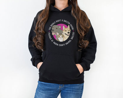 Hooded Sweatshirt | FUNDRAISER | Friends of Anson County Animal Shelter - Detezi Designs - 78354362035331591811