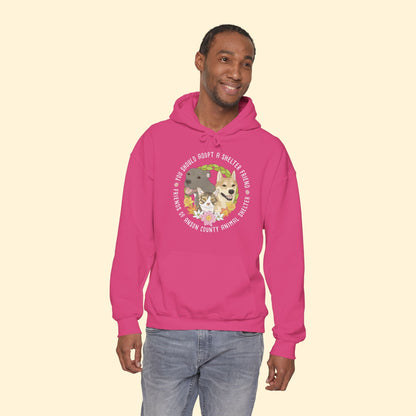 Hooded Sweatshirt | FUNDRAISER | Friends of Anson County Animal Shelter | Spring - Detezi Designs - 17604124130505804158