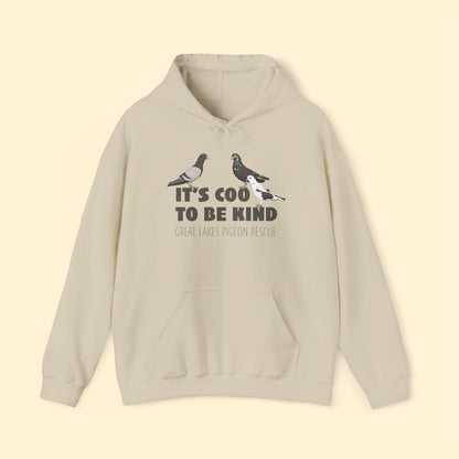 Hooded Sweatshirt | FUNDRAISER | Great Lakes Pigeon Rescue - Detezi Designs - 88594728911395158020