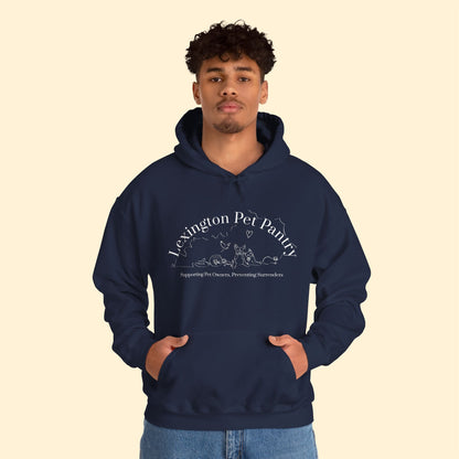 Hooded Sweatshirt | FUNDRAISER | Lexington Pet Pantry - Detezi Designs - 19382382038669287052