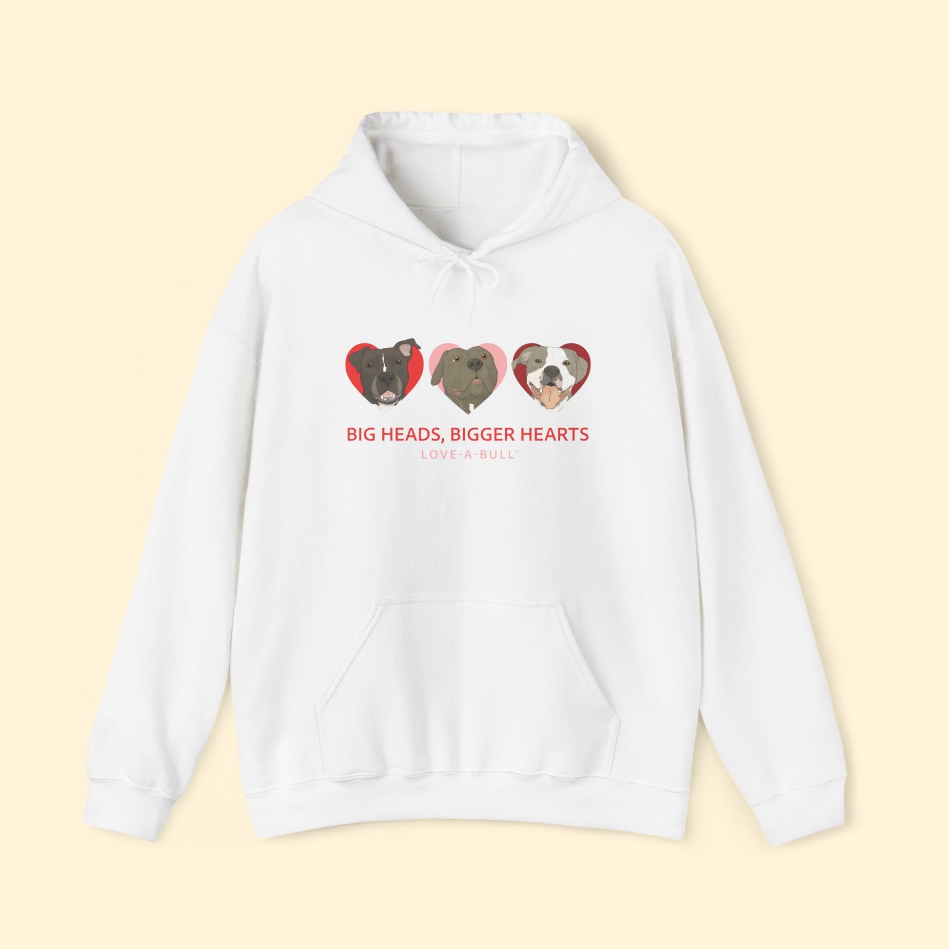 Hooded Sweatshirt | FUNDRAISER | Love - A - Bull - Detezi Designs - 48595677616554843386