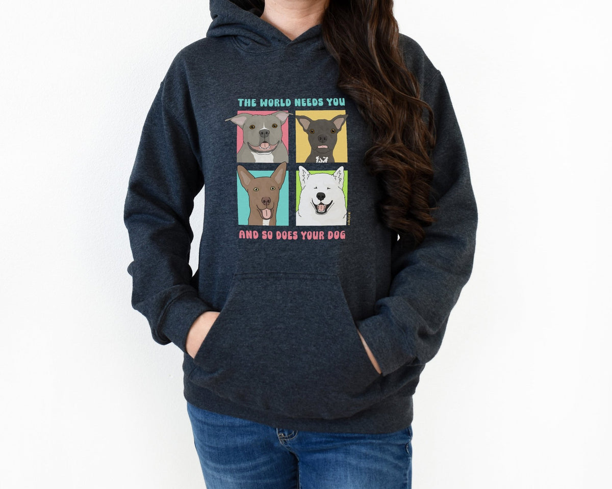 Hooded Sweatshirt | FUNDRAISER | Maybel's Legacy | The World Needs You - Detezi Designs-23061921069314599789