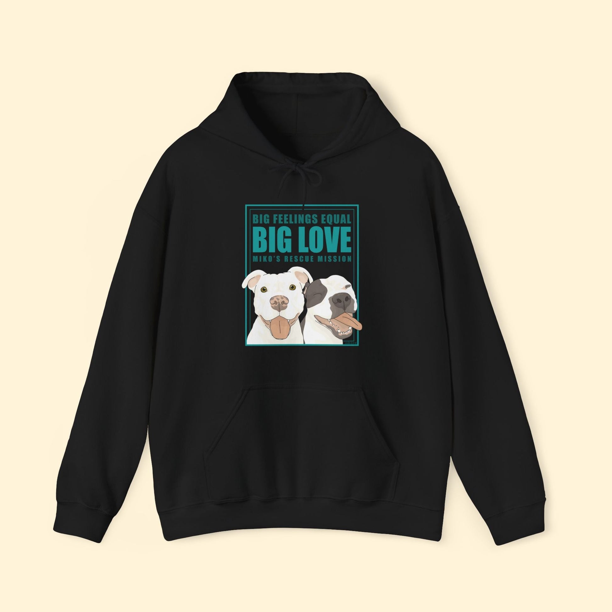 Hooded Sweatshirt | FUNDRAISER | Miko's Rescue Mission - Detezi Designs - 14134879016577033352