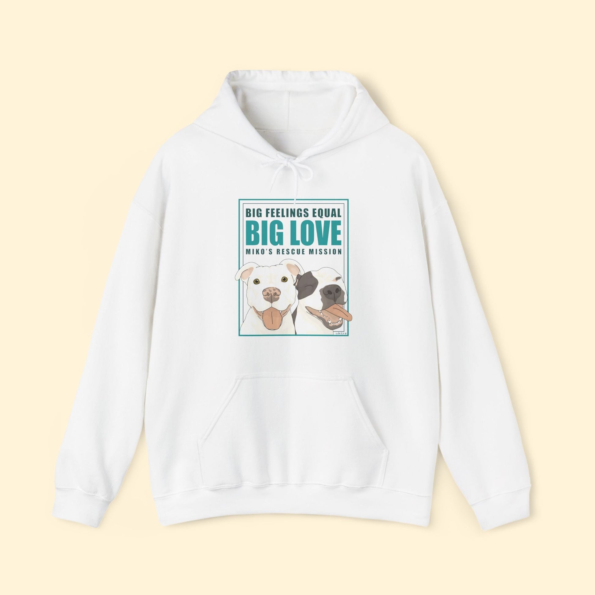 Hooded Sweatshirt | FUNDRAISER | Miko's Rescue Mission - Detezi Designs - 23556418337036506535