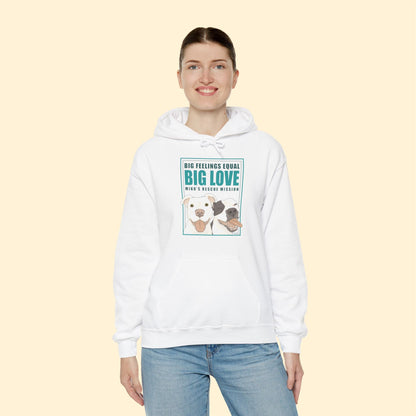 Hooded Sweatshirt | FUNDRAISER | Miko's Rescue Mission - Detezi Designs - 96539375759200820637