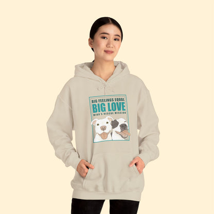 Hooded Sweatshirt | FUNDRAISER | Miko's Rescue Mission - Detezi Designs - 96539375759200820637