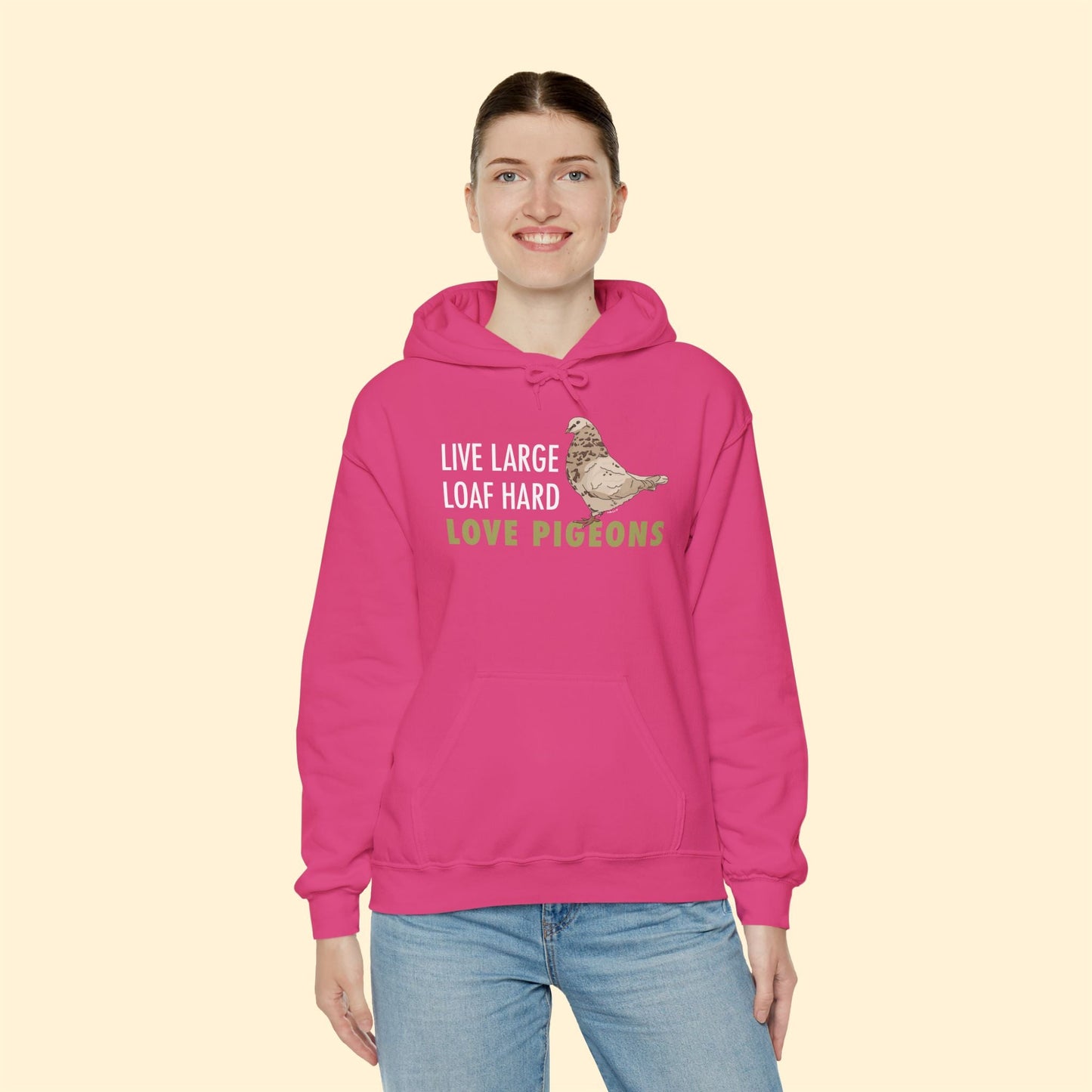 Hooded Sweatshirt | FUNDRAISER | Moose's Flock | Loaf Hard - Detezi Designs - 21956958761891798596
