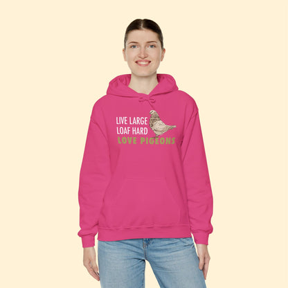 Hooded Sweatshirt | FUNDRAISER | Moose's Flock | Loaf Hard - Detezi Designs - 21956958761891798596