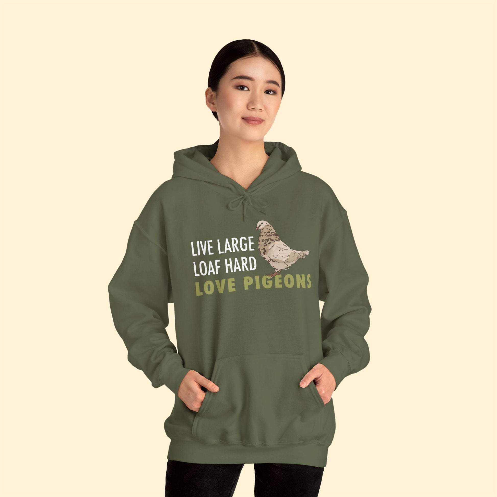 Hooded Sweatshirt | FUNDRAISER | Moose's Flock | Loaf Hard - Detezi Designs - 21956958761891798596