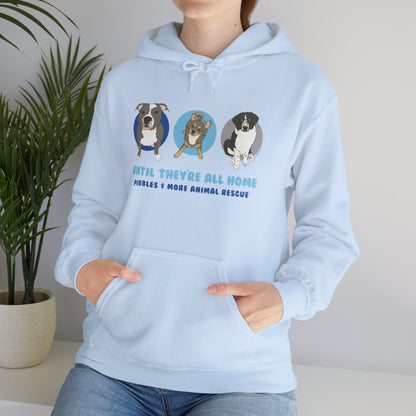 Hooded Sweatshirt | FUNDRAISER | Pibbles & More Animal Rescue - Detezi Designs - 12460017037698162591