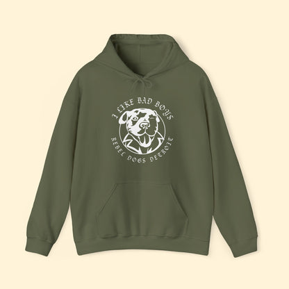 Hooded Sweatshirt | FUNDRAISER | Rebel Dogs Detroit - Detezi Designs - 23952306944618210182