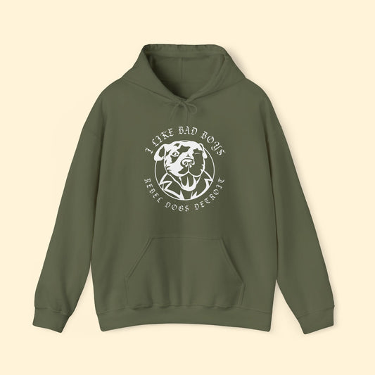 Hooded Sweatshirt | FUNDRAISER | Rebel Dogs Detroit - Detezi Designs - 23952306944618210182