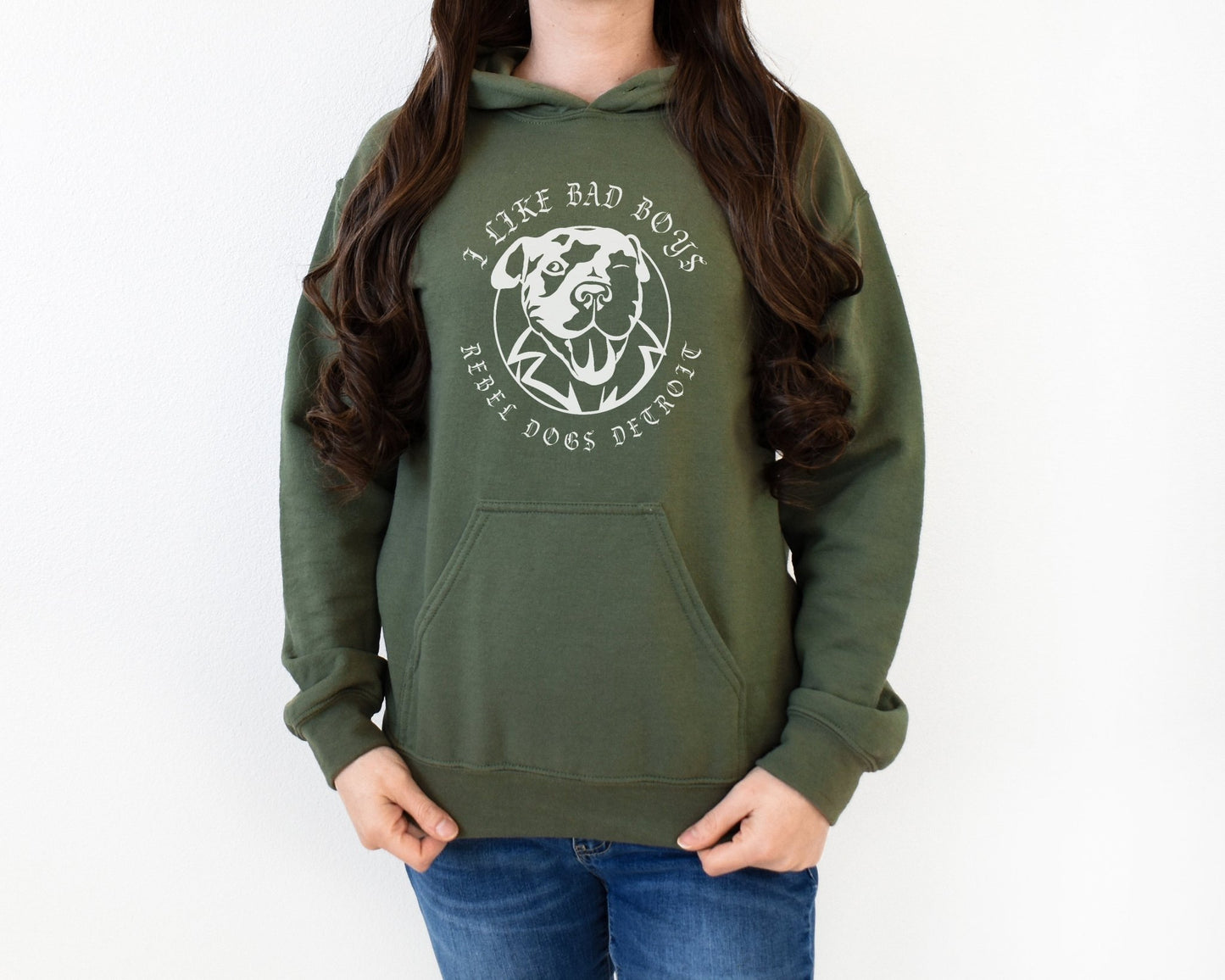 Hooded Sweatshirt | FUNDRAISER | Rebel Dogs Detroit - Detezi Designs - 23952306944618210182