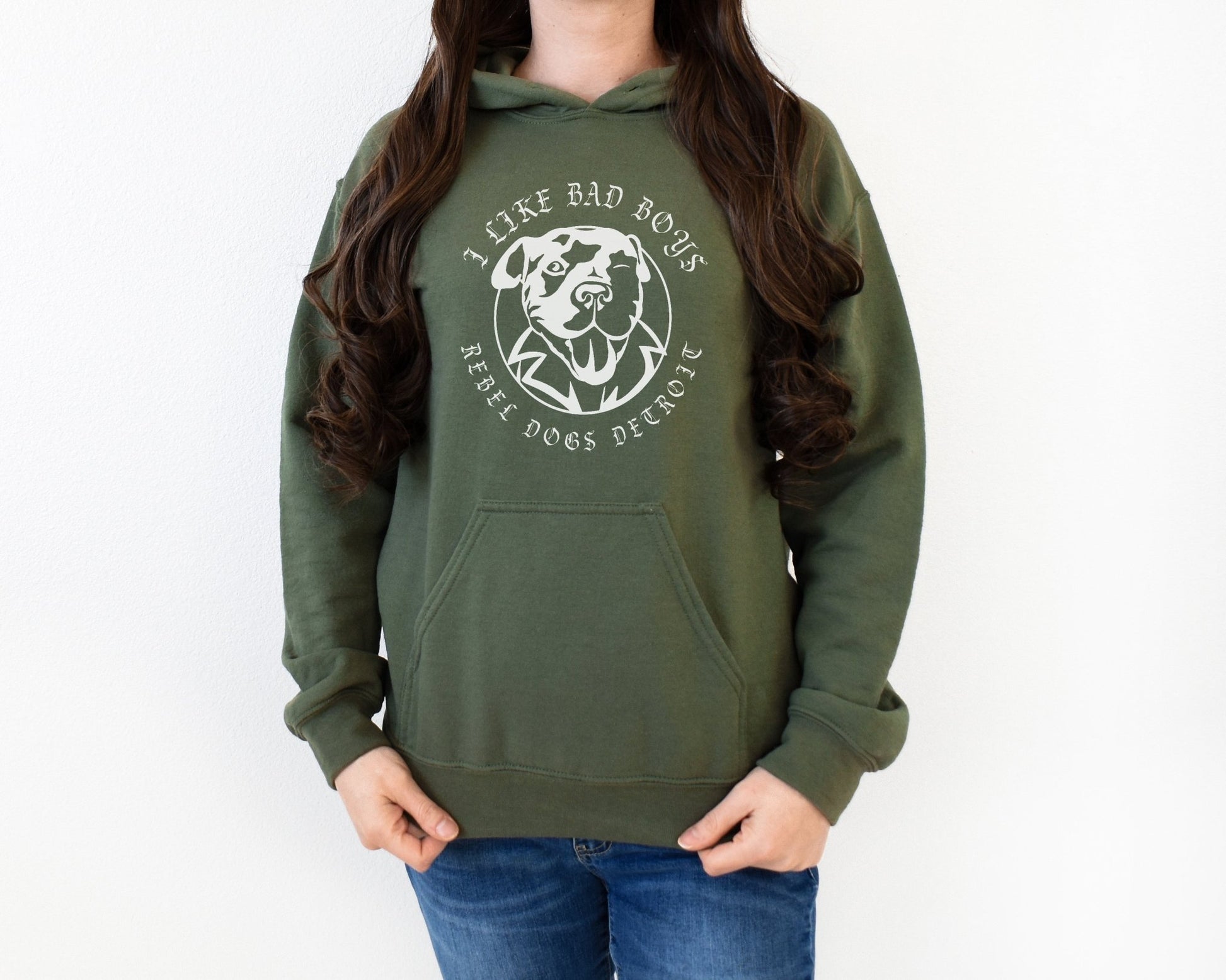 Hooded Sweatshirt | FUNDRAISER | Rebel Dogs Detroit - Detezi Designs - 23952306944618210182