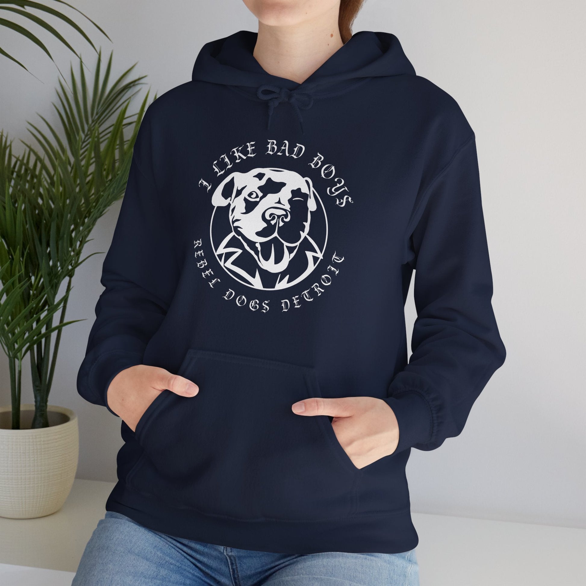 Hooded Sweatshirt | FUNDRAISER | Rebel Dogs Detroit - Detezi Designs - 23952306944618210182