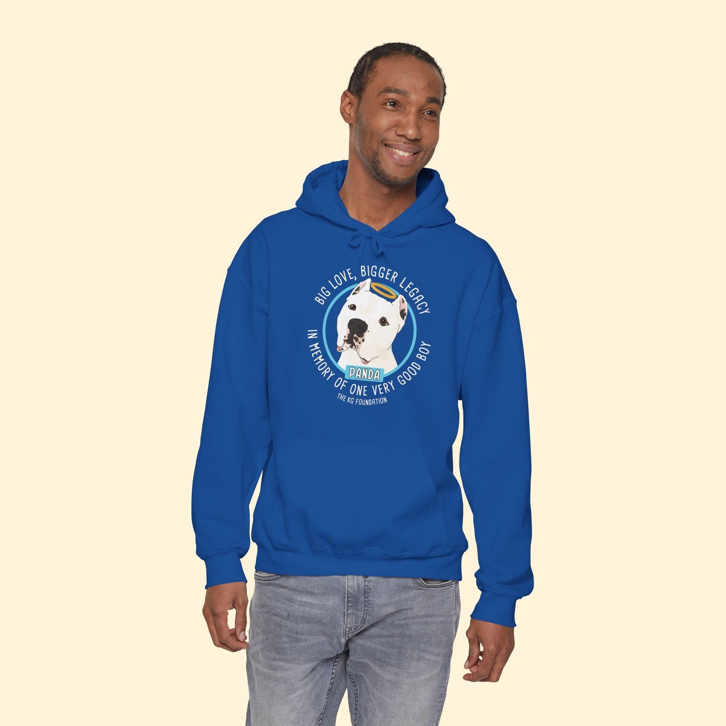 Hooded Sweatshirt | FUNDRAISER | The KG Foundation | In Memory of Panda - Detezi Designs - 98208376076526468895