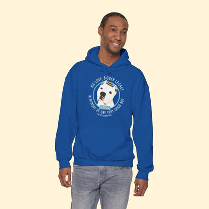 Hooded Sweatshirt | FUNDRAISER | The KG Foundation | In Memory of Panda - Detezi Designs - 98208376076526468895