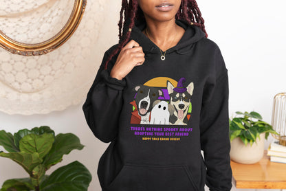 Hooded Sweatshirt | FUNDRAISER | Happy Tails Canine Rescue | Halloween