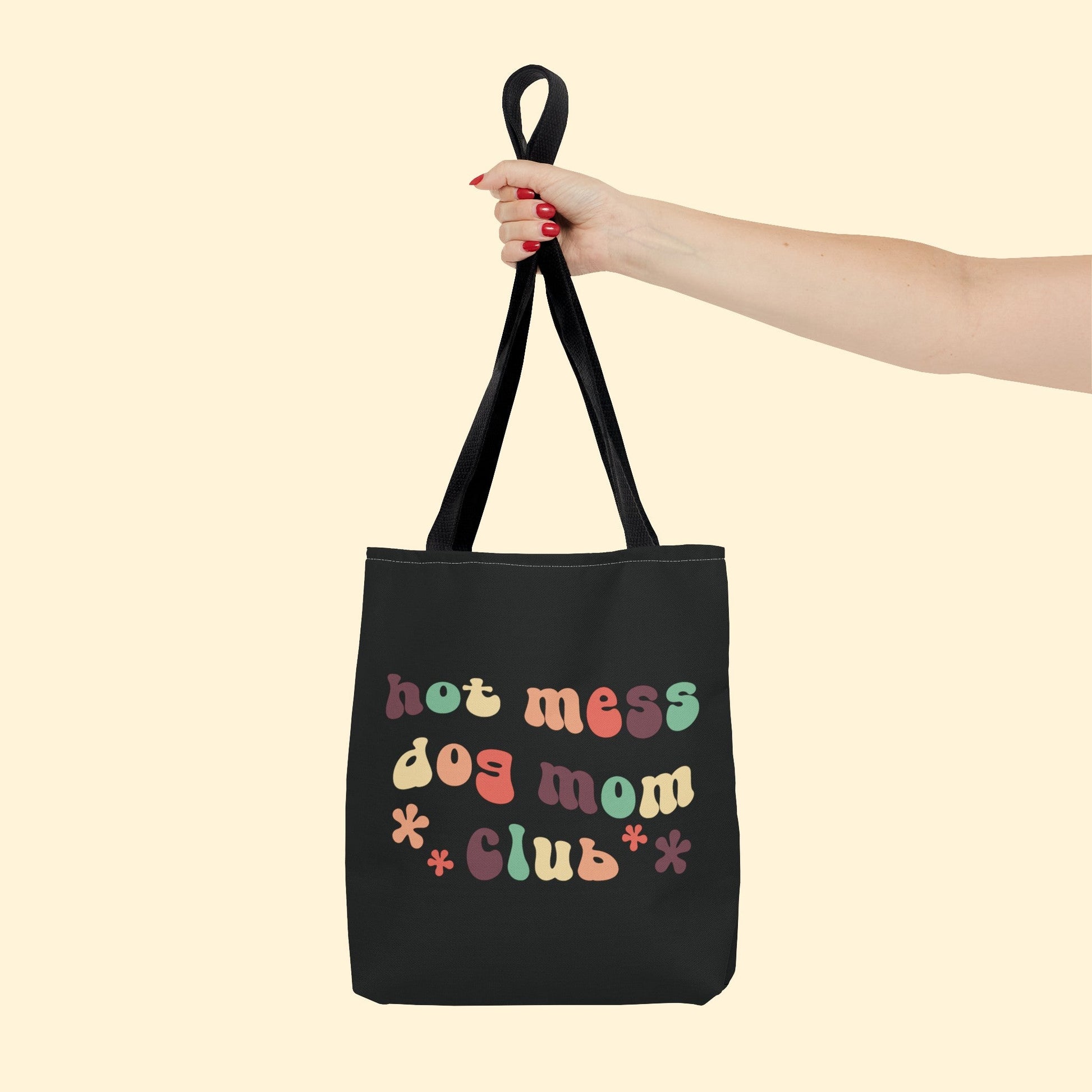 Hot Mess Dog Mom Club | Tote Bag - Detezi Designs - 24075990017293755896