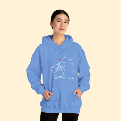 I Do It For The Pussy | FUNDRAISER for Feral At Heart | Hooded Sweatshirt - Detezi Designs - 21480285758125861487