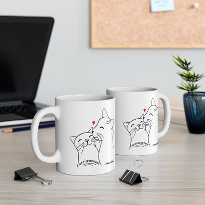 I Do It For The Pussy | FUNDRAISER for Feral At Heart | Mug - Detezi Designs - 22477893372192253545