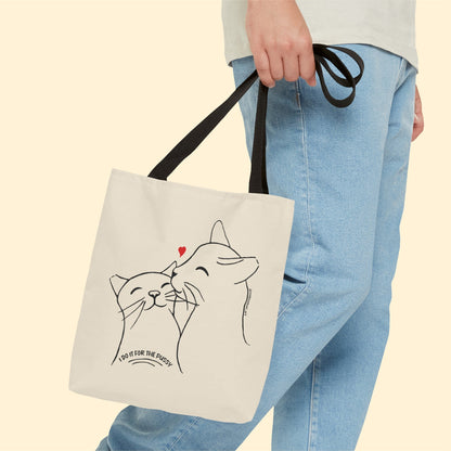 I Do It For The Pussy | FUNDRAISER for Feral At Heart | Tote Bag - Detezi Designs-44964367726569041781