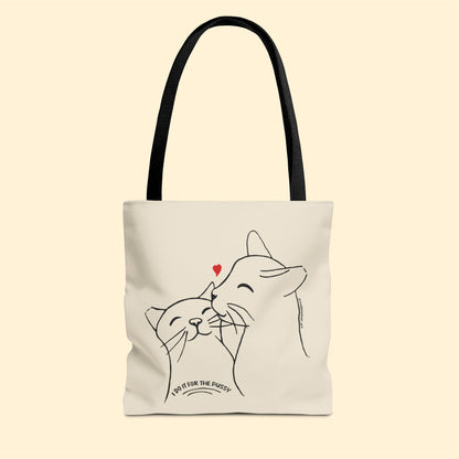 I Do It For The Pussy | FUNDRAISER for Feral At Heart | Tote Bag - Detezi Designs-75718154166368523994