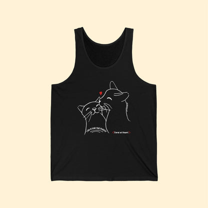 I Do It For The Pussy | FUNDRAISER for Feral at Heart | Unisex Jersey Tank - Detezi Designs - 20244068704753076525