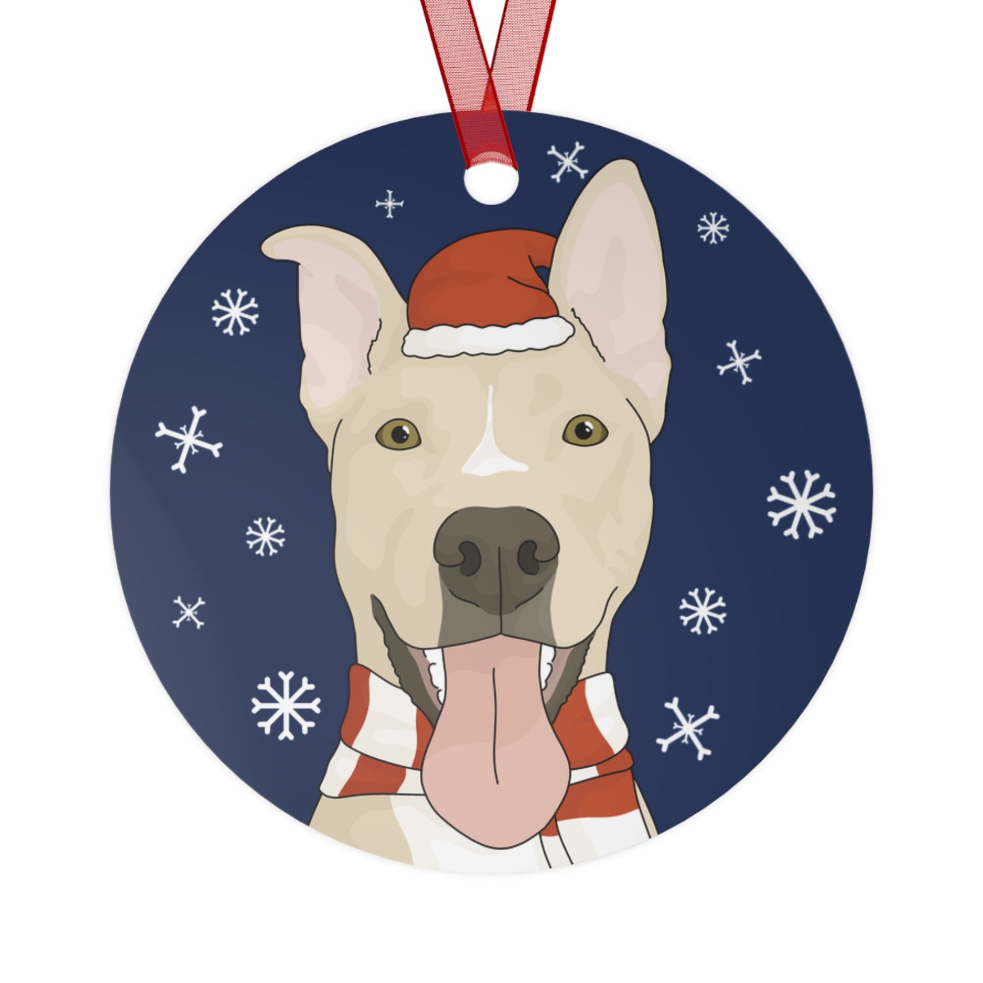 I Heart Dogs Rescue and Animal Haven | FUNDRAISER | 2024 Holiday Ornament - Detezi Designs - 12466030936034638852