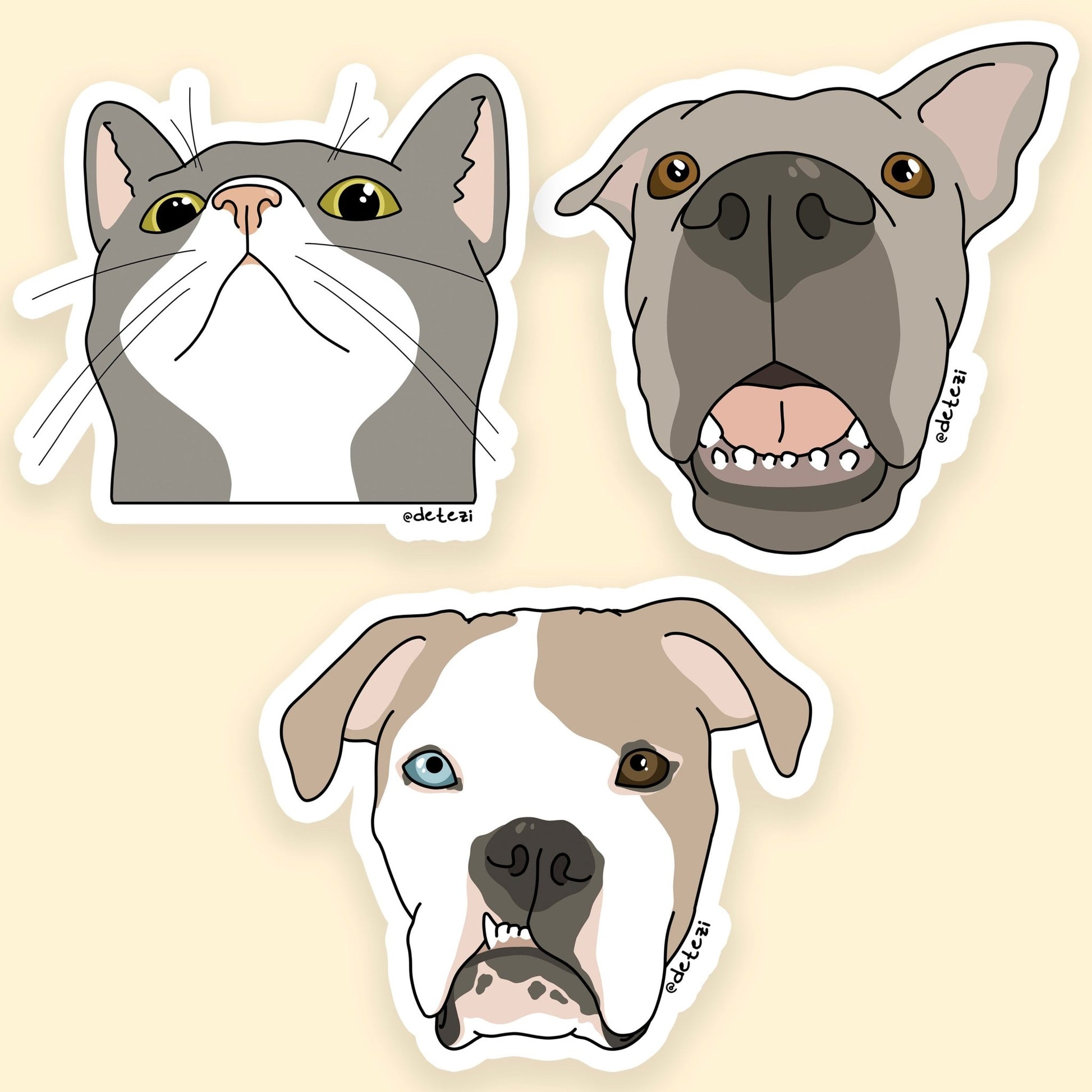 I Like 'Em Goofy | January 2026 Sticker Pack - Detezi Designs - 