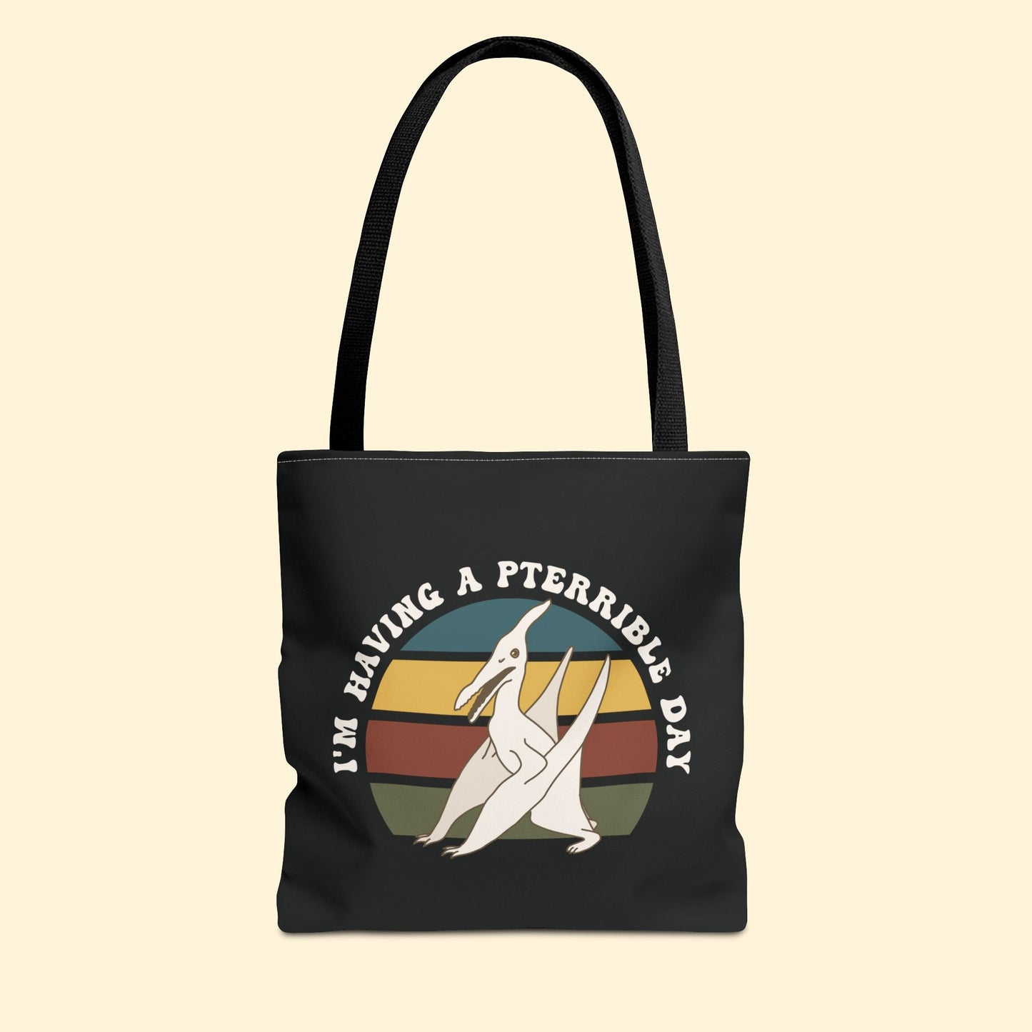 I'm Having A Pterrible Day | Tote Bag - Detezi Designs - 13273933059444066679