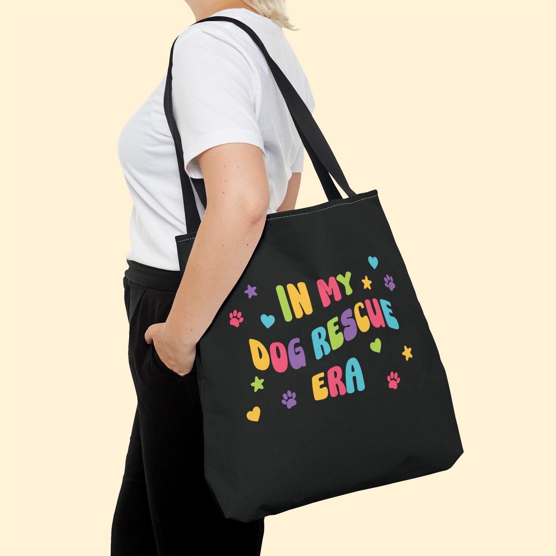 In My Dog Rescue Era | Tote Bag - Detezi Designs-26777185364291521550