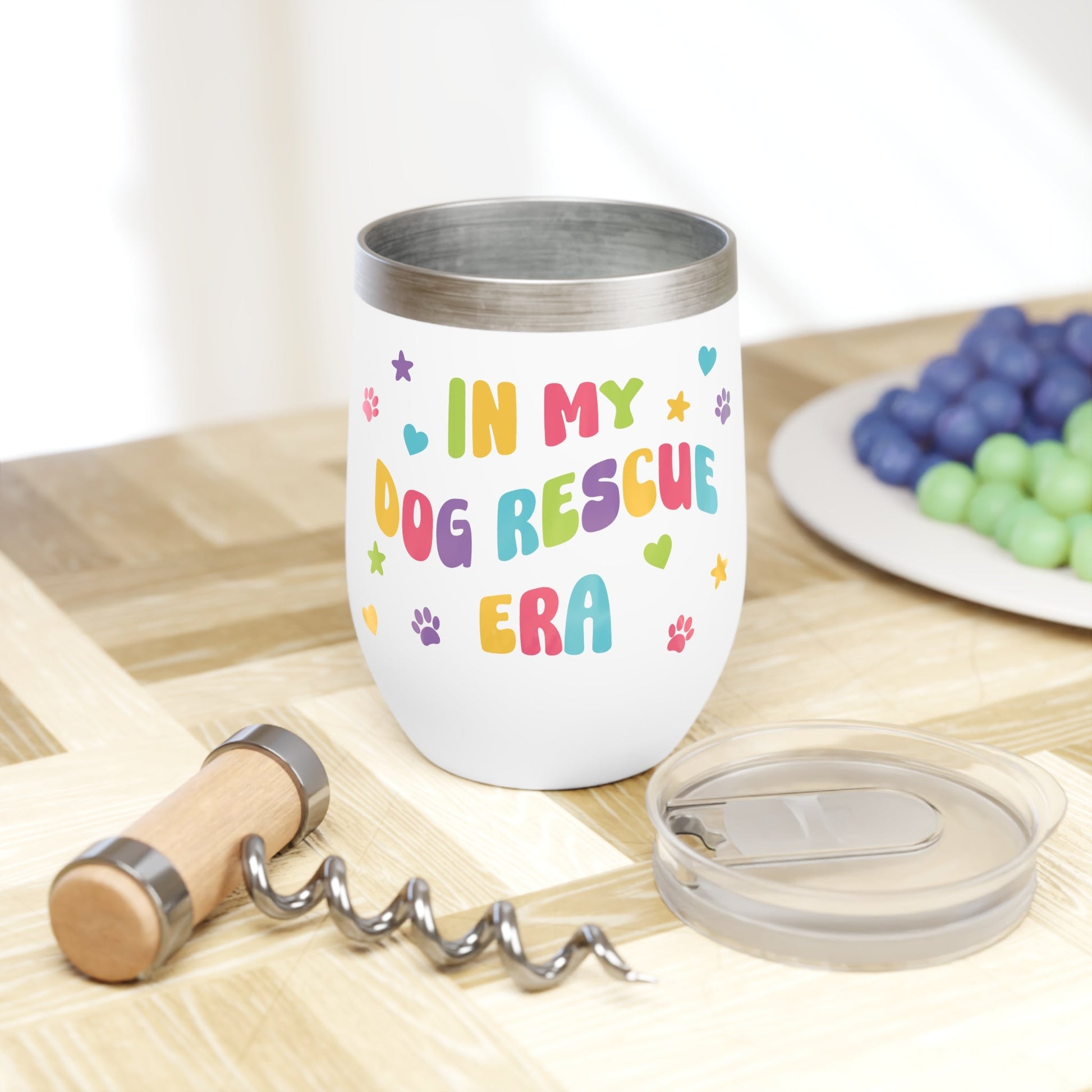 In My Dog Rescue Era | Wine Tumbler - Detezi Designs-29821130540031828287