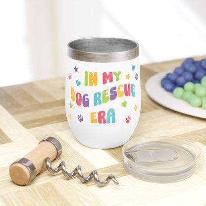 In My Dog Rescue Era | Wine Tumbler - Detezi Designs-29821130540031828287