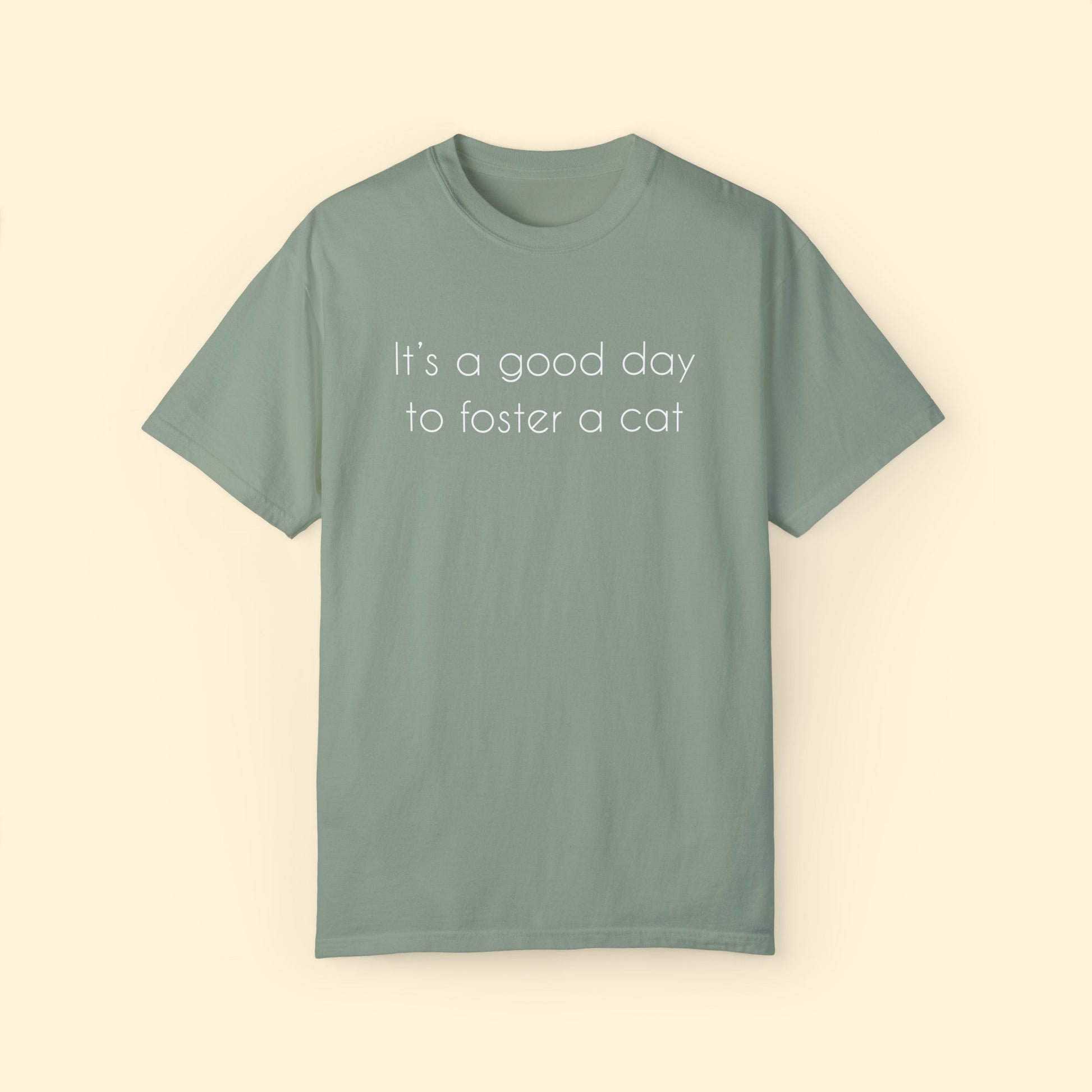 It's A Good Day To Foster A Cat | Comfort Colors Unisex T - shirt - Detezi Designs - 23974235289713620855