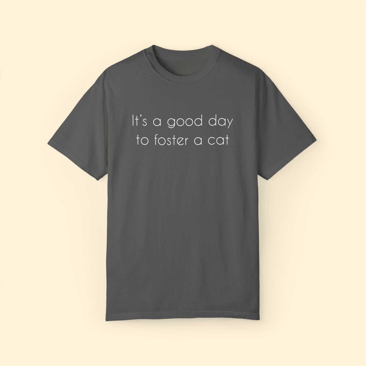 It's A Good Day To Foster A Cat | Comfort Colors Unisex T - shirt - Detezi Designs - 73683259155170371674