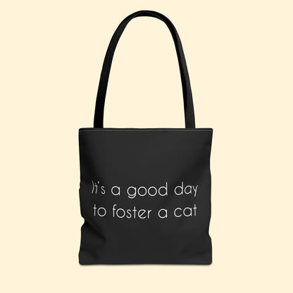 It's A Good Day To Foster A Cat | Tote Bag - Detezi Designs - 11626996118690679134