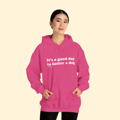 It's A Good Day To Foster A Dog | Hooded Sweatshirt - Detezi Designs - 19902220906506507989