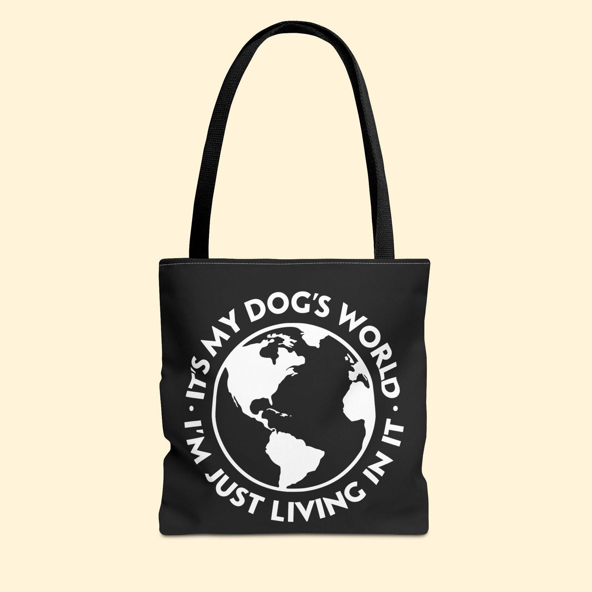 It's My Dog's World | Tote Bag - Detezi Designs - 10345040770959379551