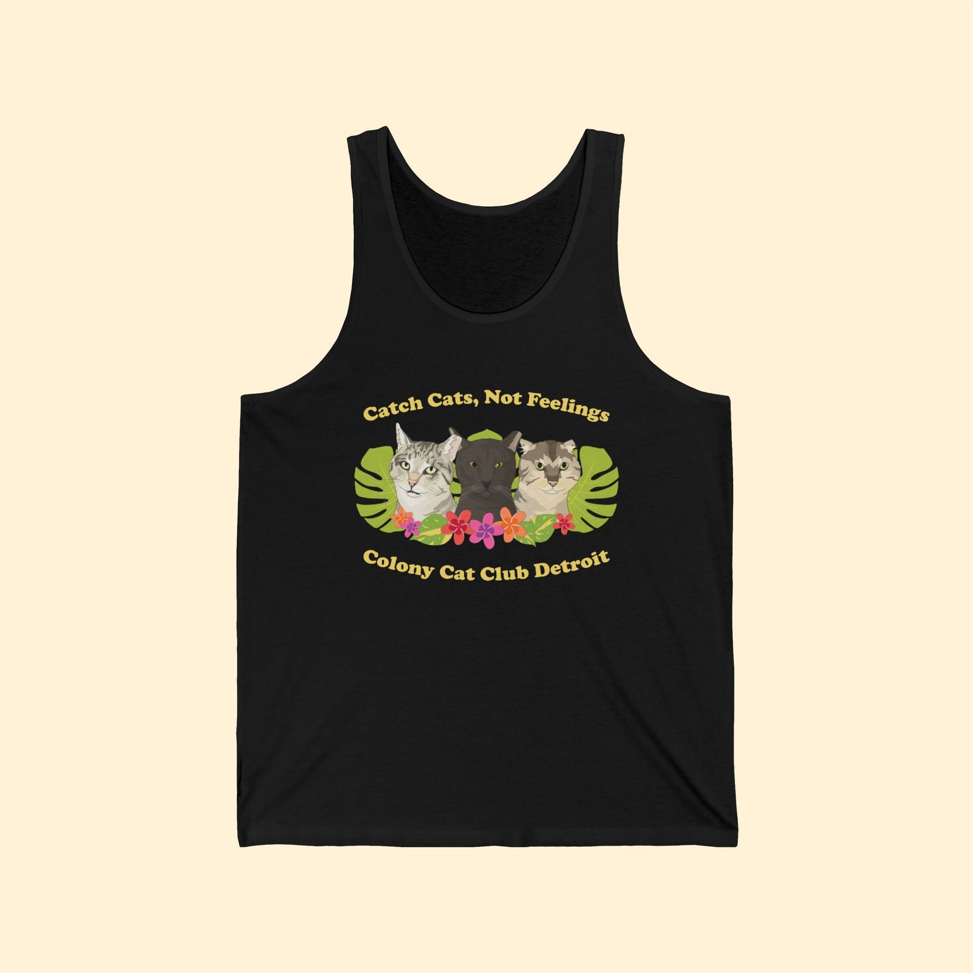 Jersey Tank Top | FUNDRAISER | Colony Cat Club - Detezi Designs - 11594509137751460740