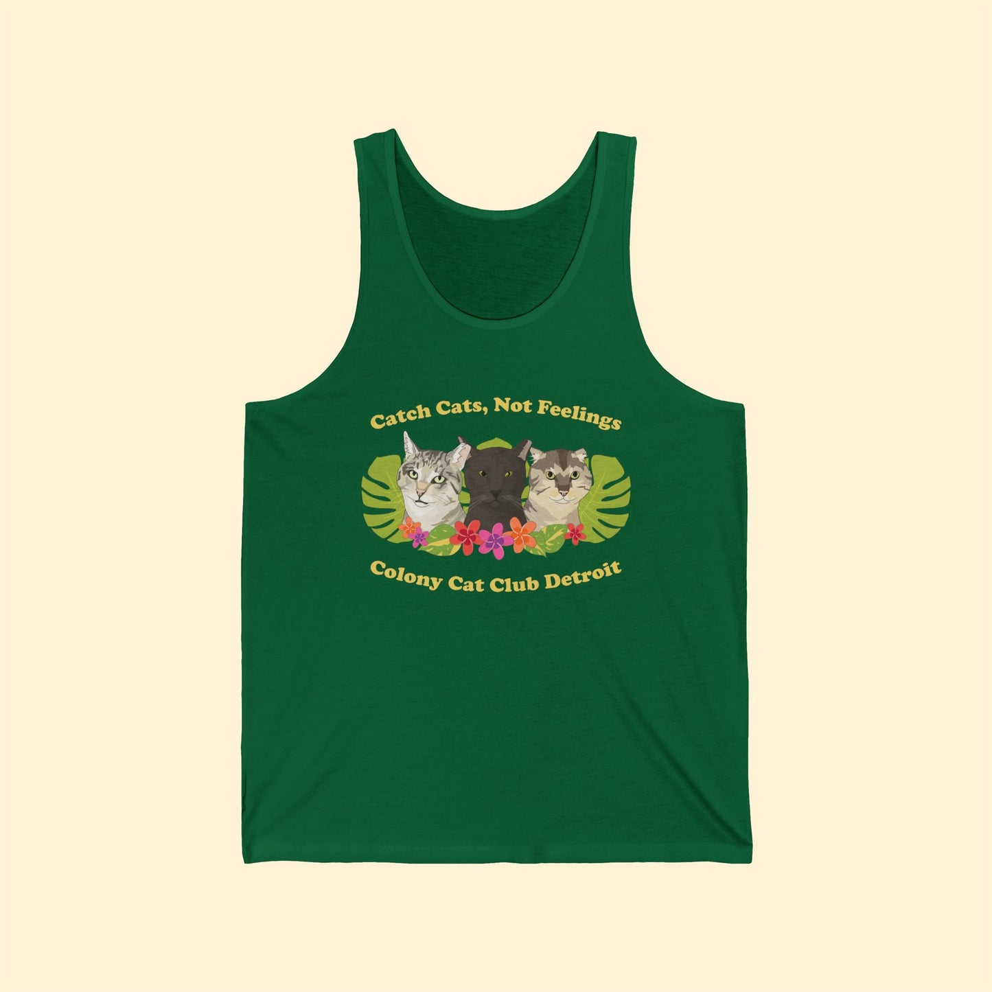 Jersey Tank Top | FUNDRAISER | Colony Cat Club - Detezi Designs - 14922948724193654272
