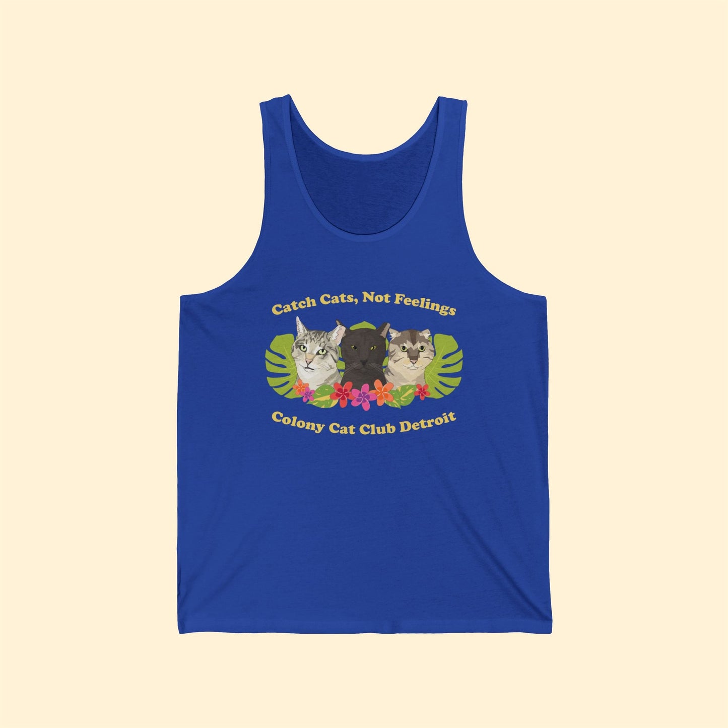 Jersey Tank Top | FUNDRAISER | Colony Cat Club - Detezi Designs - 30472729178760738135