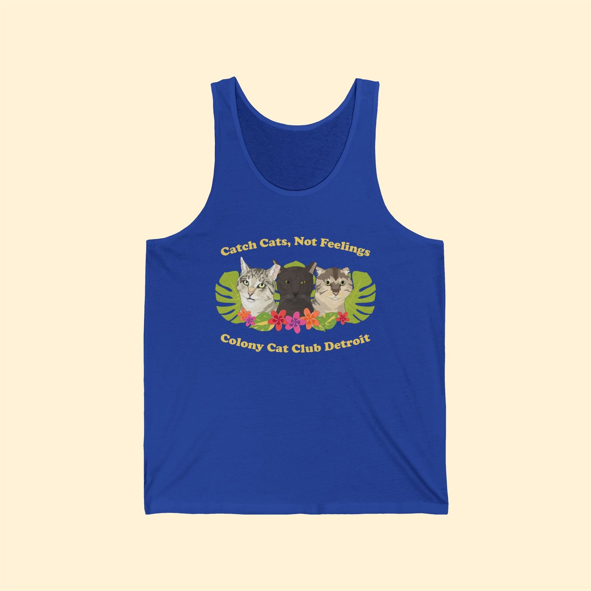 Jersey Tank Top | FUNDRAISER | Colony Cat Club - Detezi Designs - 30472729178760738135