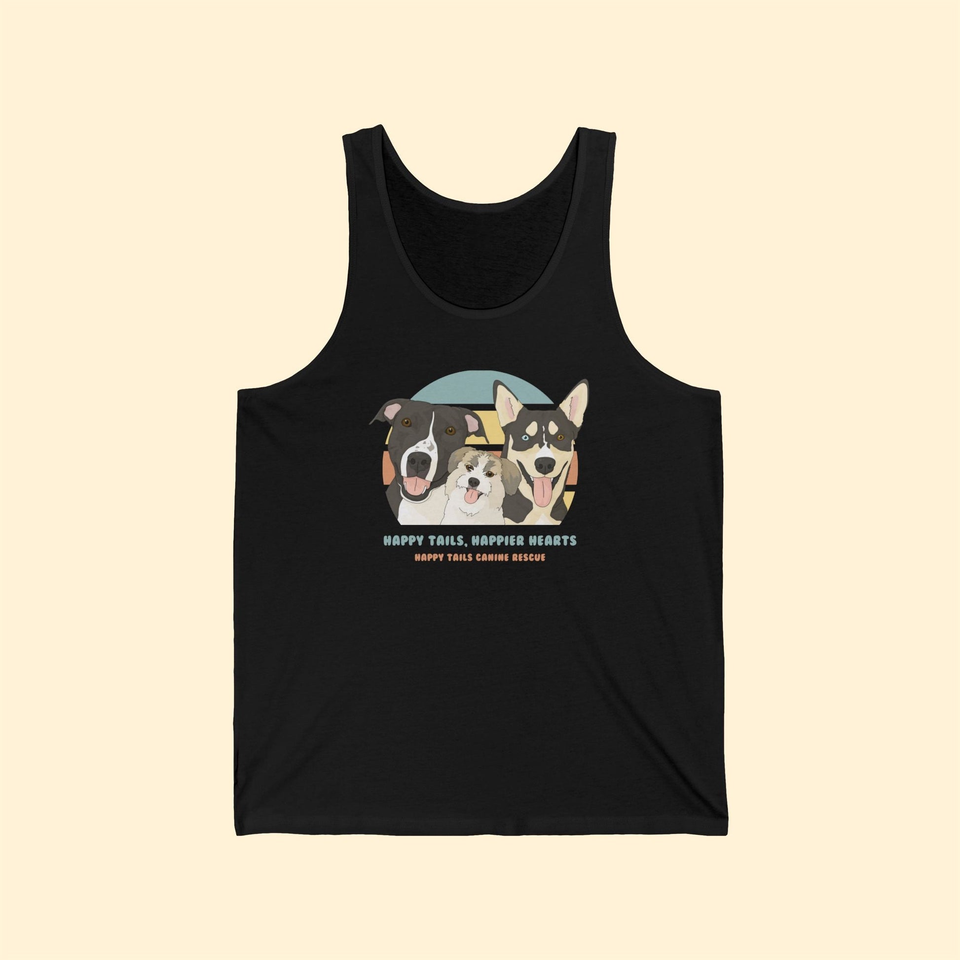 Jersey Tank Top | FUNDRAISER | Happy Tails Canine Rescue - Detezi Designs-13868422044661999848