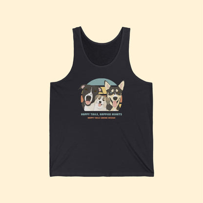 Jersey Tank Top | FUNDRAISER | Happy Tails Canine Rescue - Detezi Designs-32741937150903666751