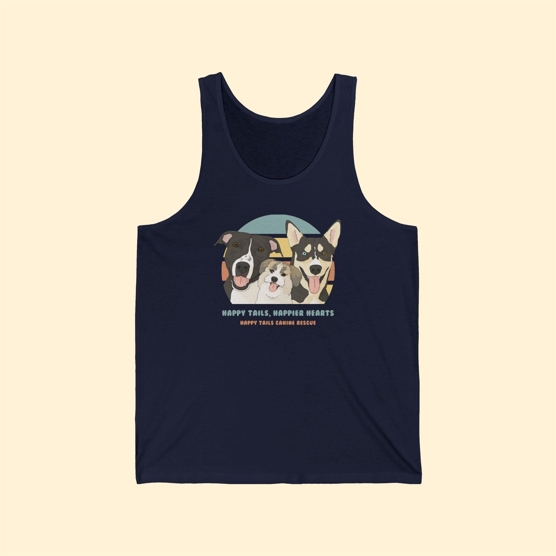 Jersey Tank Top | FUNDRAISER | Happy Tails Canine Rescue - Detezi Designs-39830348532061602080